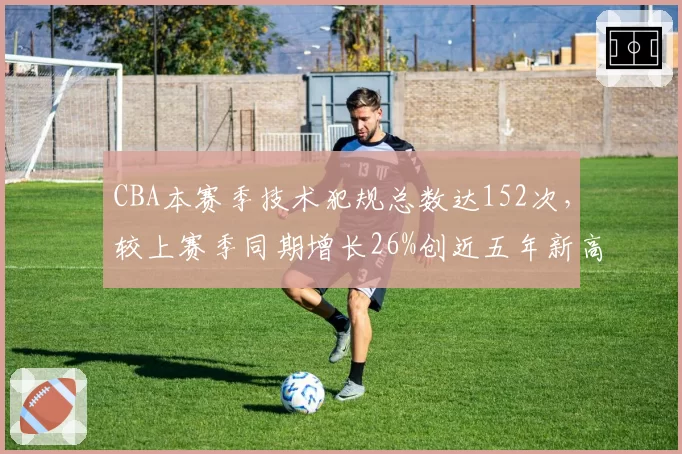 CBA本赛季技术犯规总数达152次，较上赛季同期增长26%创近五年新高